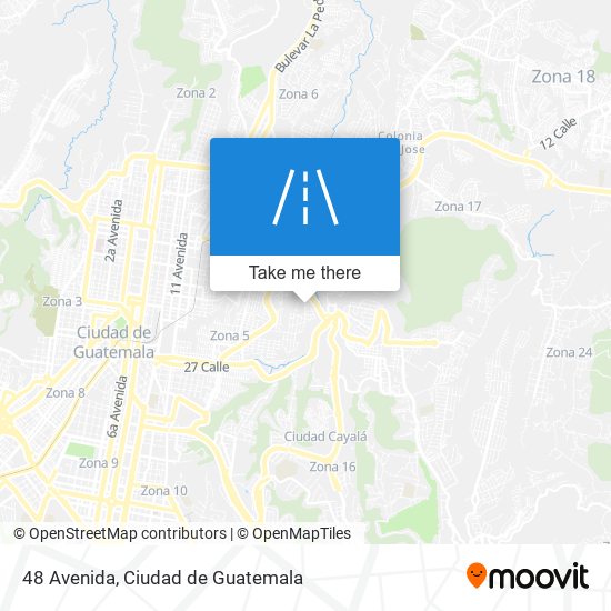 48 Avenida map