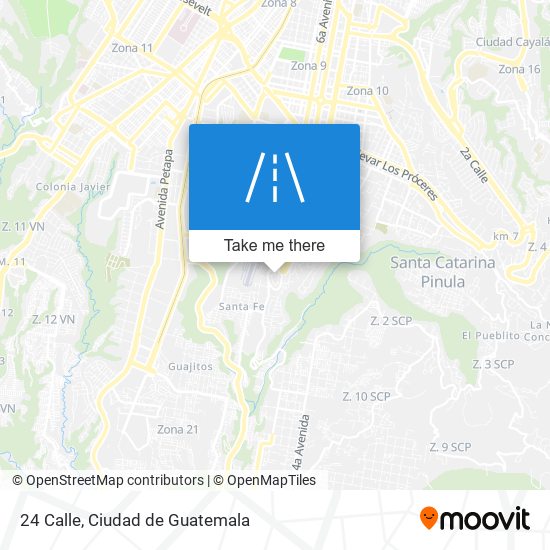 24 Calle map