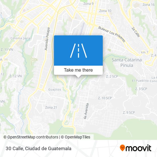 30 Calle map