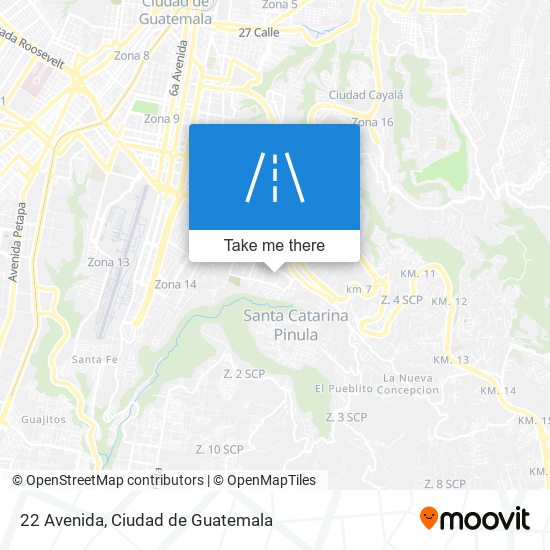 22 Avenida map