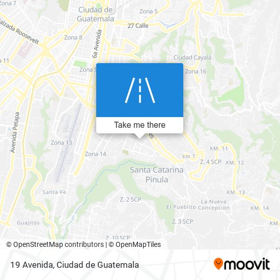 19 Avenida map