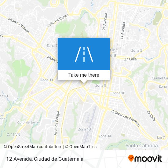 12 Avenida map