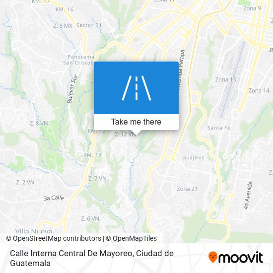 Calle Interna Central De Mayoreo map