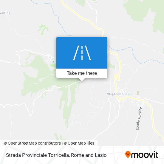 Strada Provinciale Torricella map