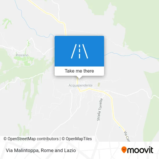 Malintoppa Street map