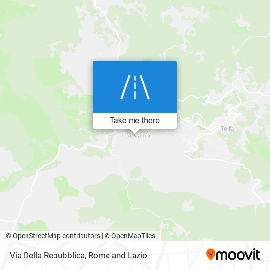 Via Della Repubblica map