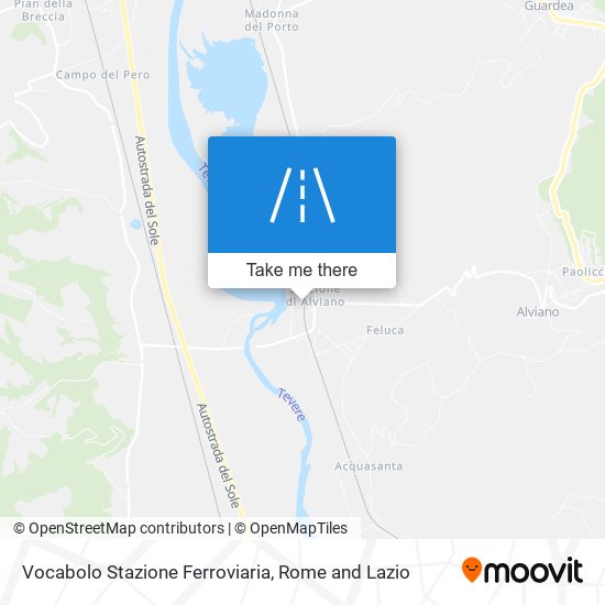 Vocabolo Stazione Ferroviaria map