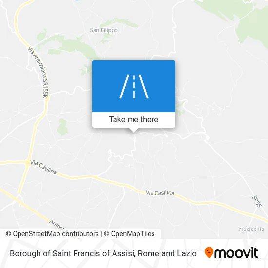Borough of Saint Francis of Assisi map
