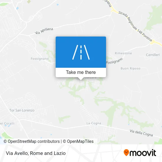 Avello Street map
