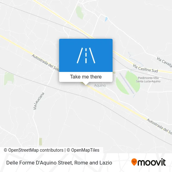 Delle Forme D'Aquino Street map