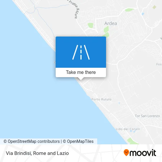 Brindisi Street map