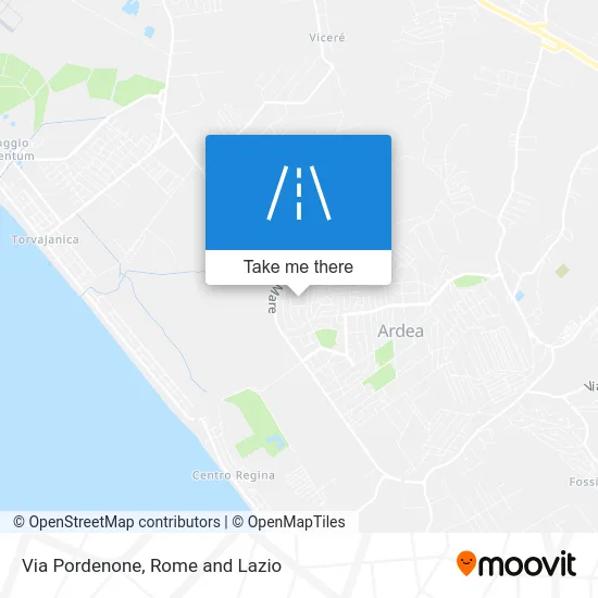 Pordenone Street map