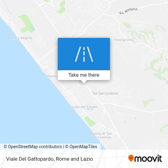 Viale Del Gattopardo map