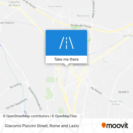 Giacomo Puccini Street map