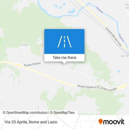 25th April Street map