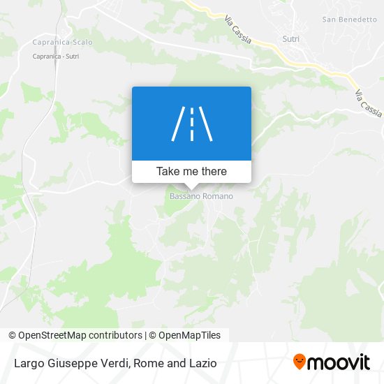 Largo Giuseppe Verdi map