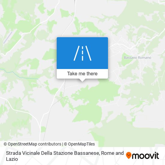 Strada Vicinale Della Stazione Bassanese map