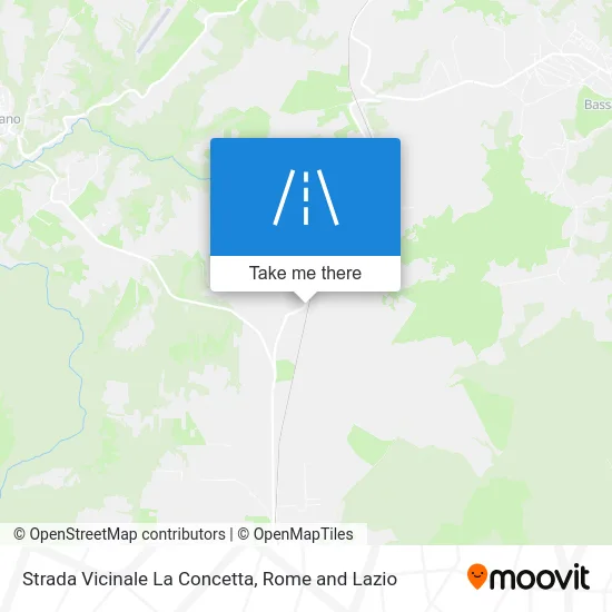 La Concetta Local Road map