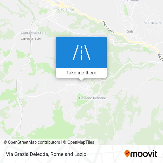 Via Grazia Deledda map
