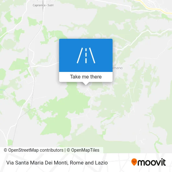 Santa Maria Dei Monti Street map