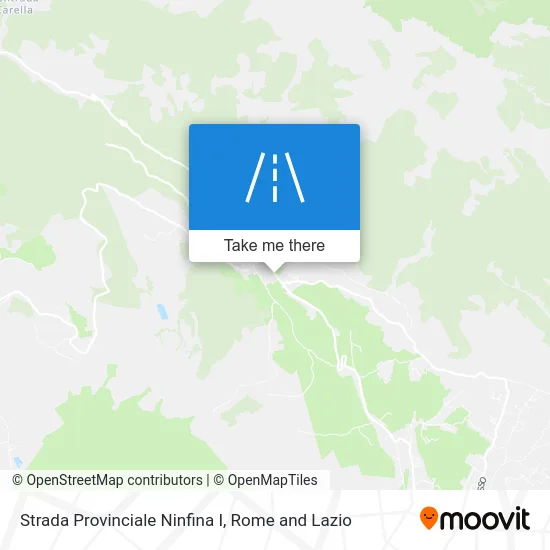Ninfina I Provincial Road map