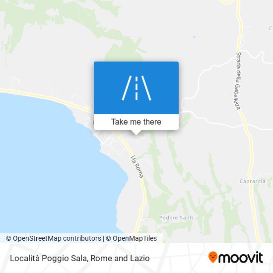 Località Poggio Sala map