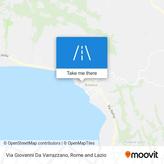 Giovanni Da Varrazzano Street map