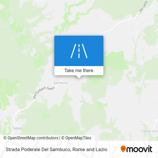 Strada Poderale Del Sambuco map