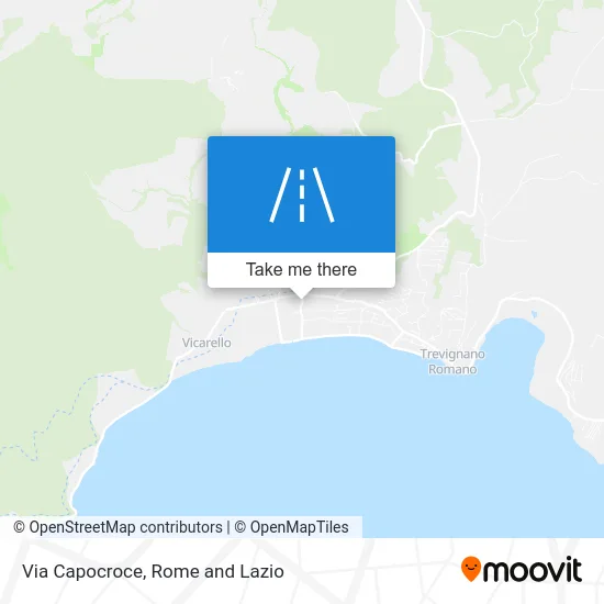 Capocroce Street map