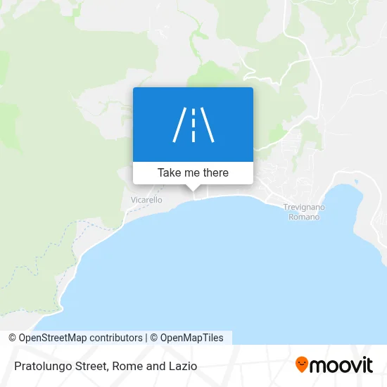 Pratolungo Street map