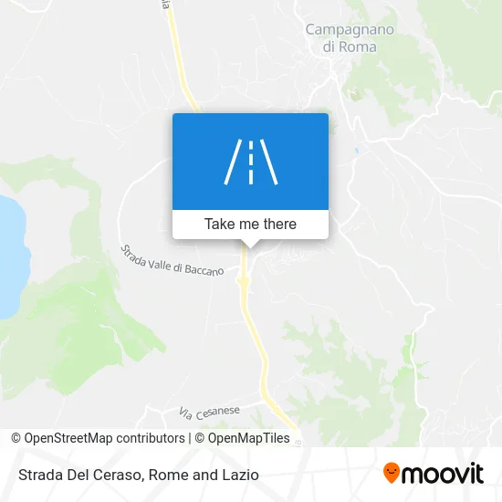 Strada Del Ceraso map