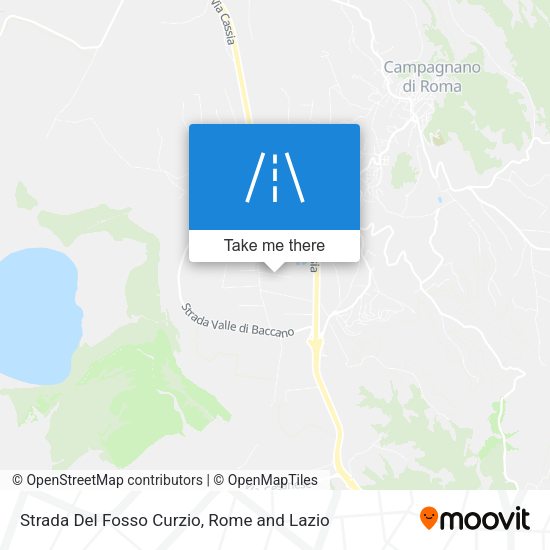 Strada Del Fosso Curzio map