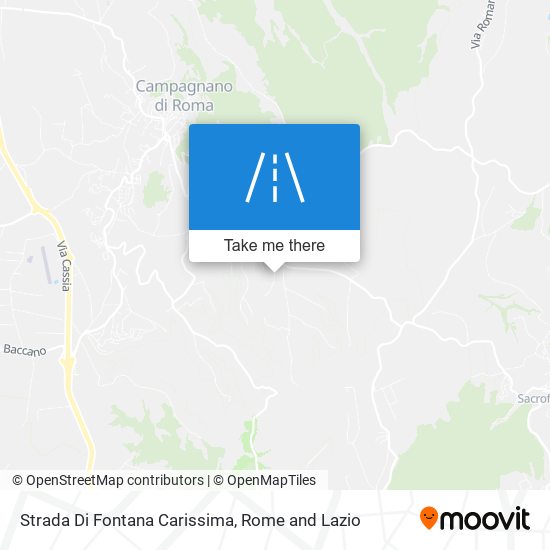 Strada Di Fontana Carissima map