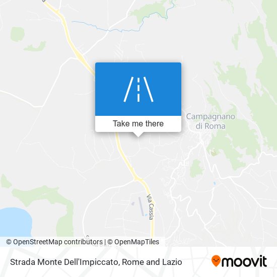 Strada Monte Dell'Impiccato map