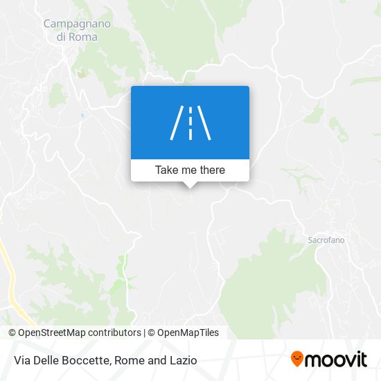 Via Delle Boccette map