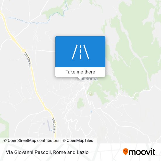 Via Giovanni Pascoli map
