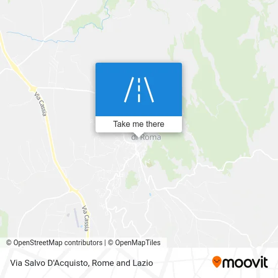 Via Salvo D'Acquisto map