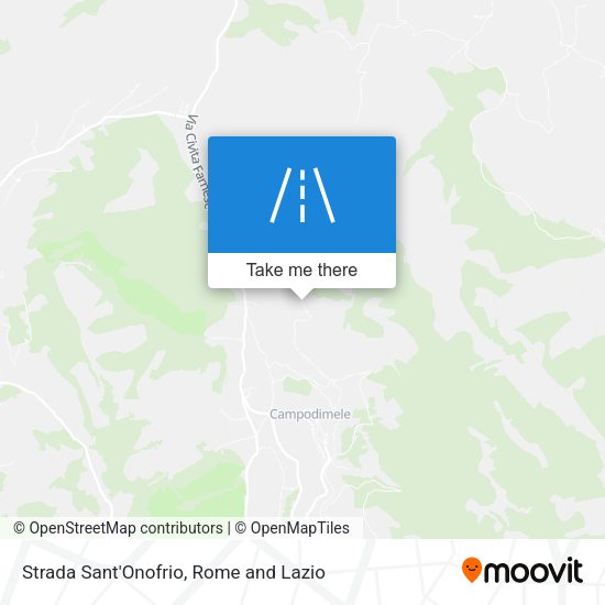 Strada Sant'Onofrio map