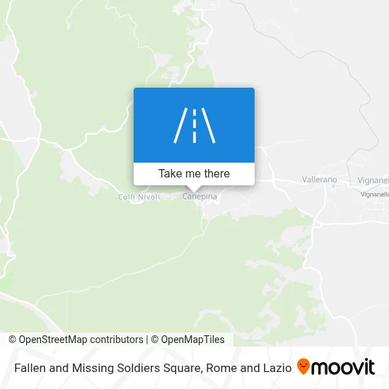 Fallen and Missing Soldiers Square map