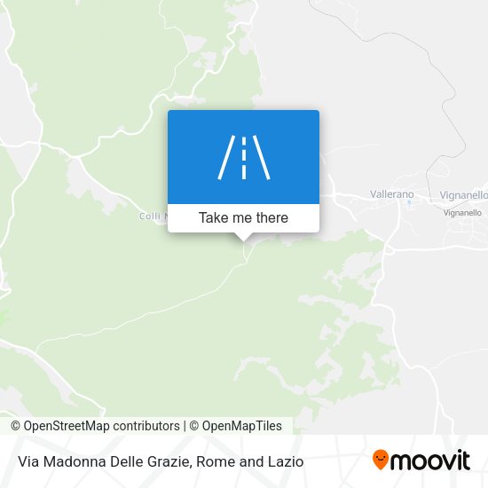 Via Madonna Delle Grazie map