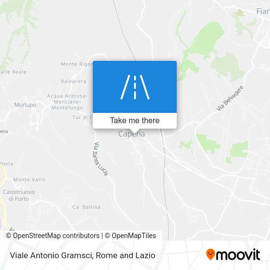 Viale Antonio Gramsci map
