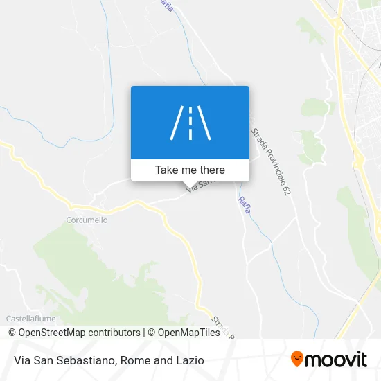 Saint Sebastian Street map