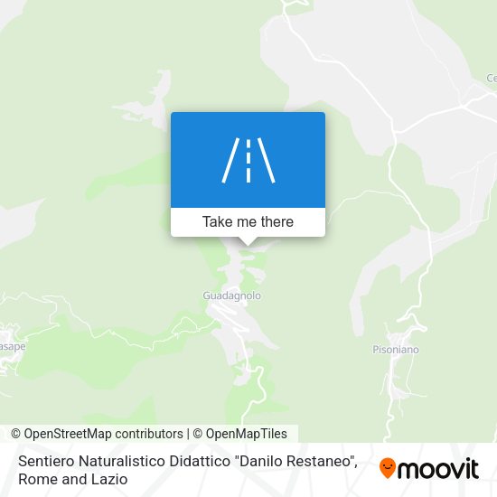 Sentiero Naturalistico Didattico "Danilo Restaneo" map