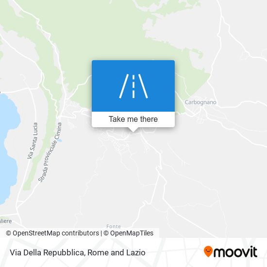 Via Della Repubblica map