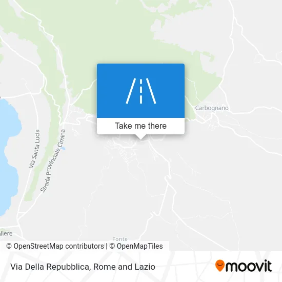 Via Della Repubblica map