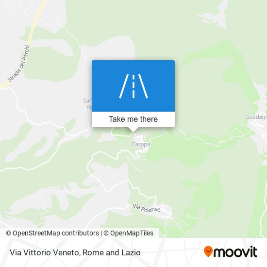Via Vittorio Veneto map