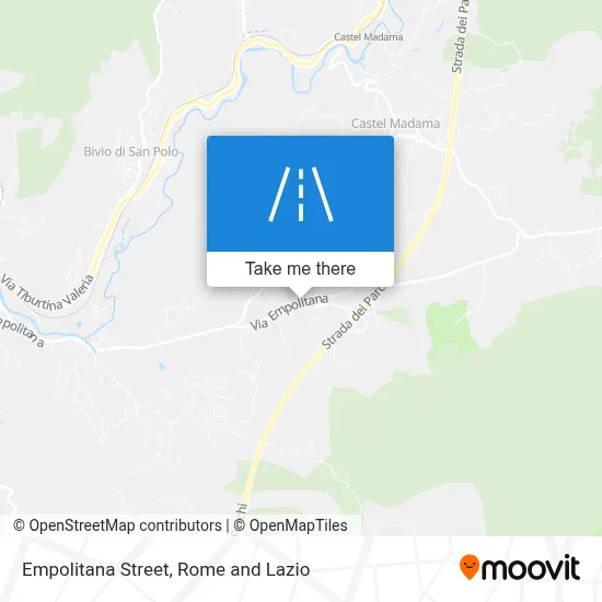 Empolitana Street map