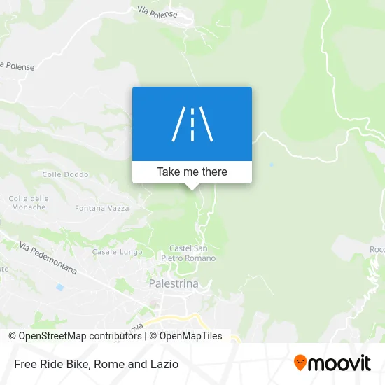 Free Ride Bike map