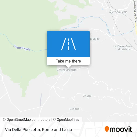 Piazzetta Street map