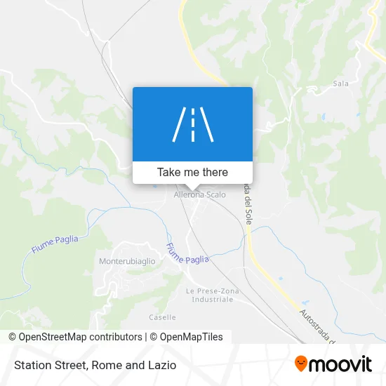 Station Street map